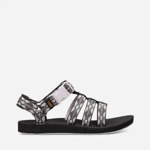 Teva Original Dorado Damen Sandalen Schwarz/Weiß (Österreich)